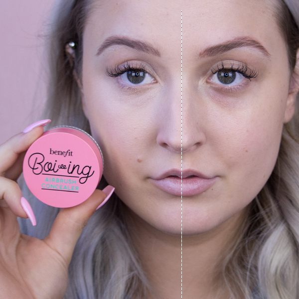 boi-ing concealer airbrush concealer before and after