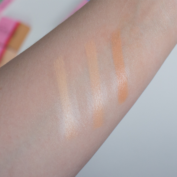 boi-ing concealer hydrating concealer swatches
