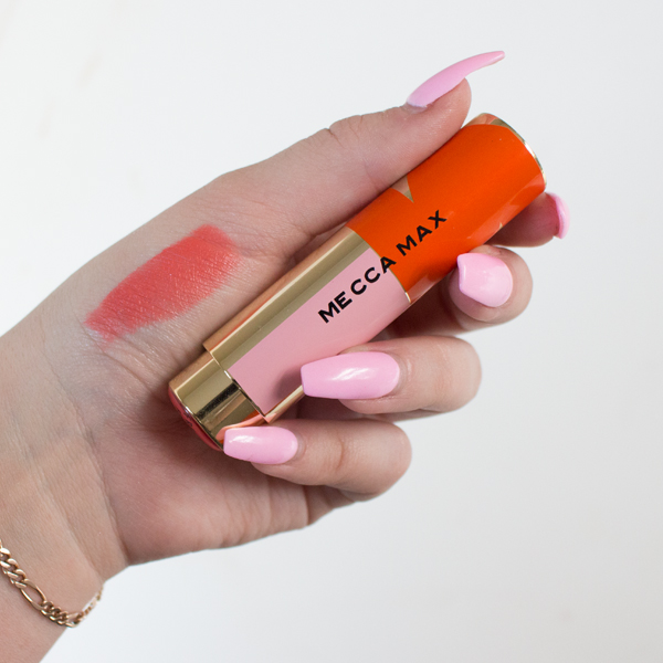 mecca max makeup pout pop lipstick